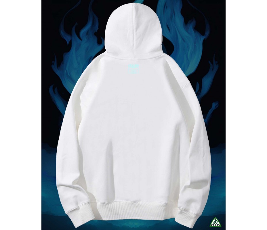 Blue Fire Hoodie