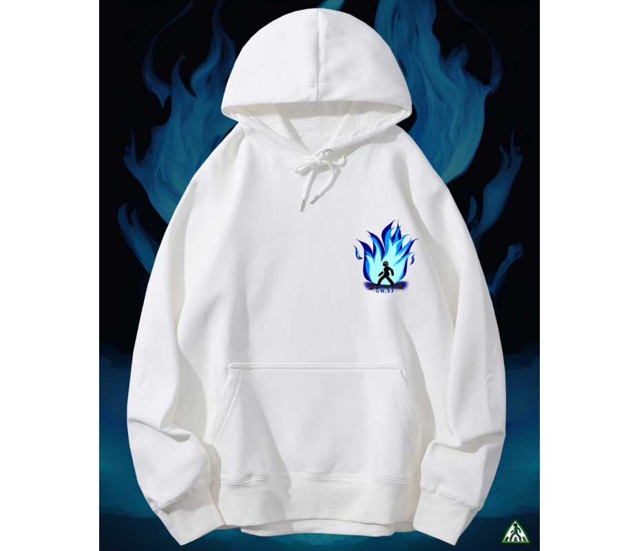 Blue Fire Hoodie