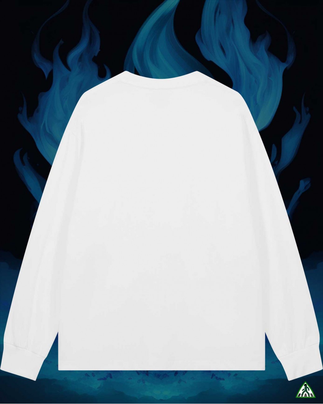 Blue Fire Long Tee 