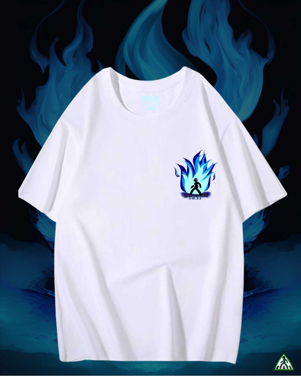 Blue Fire Tee