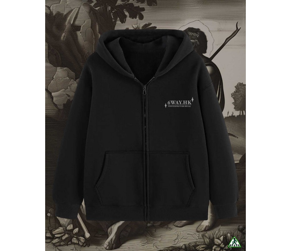 Cain And Abel Zip Up Hoodie