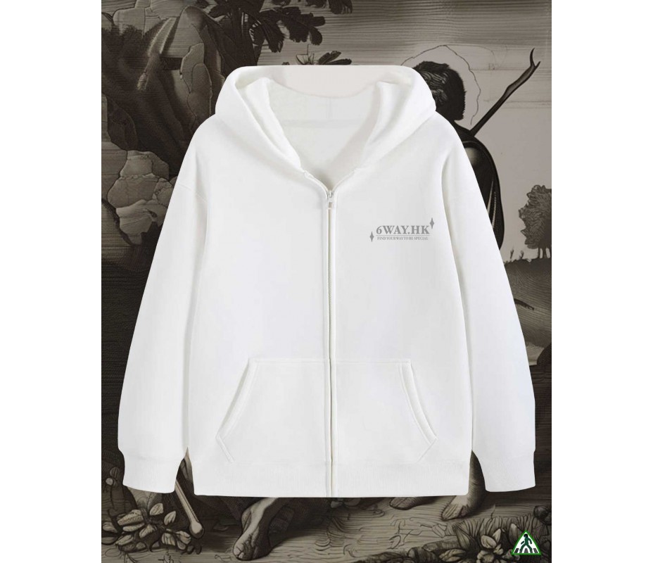 Cain And Abel Zip Up Hoodie