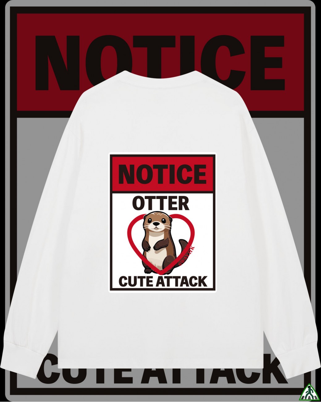 Otter Lover Long Tee 